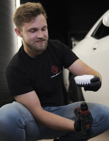 PROJECT F ® - Spin CLEEN - jemný rotační kartáč - 10cm bílý | Project - F